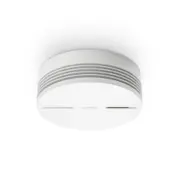 Netatmo Smart røykvarsler, hvit rund enhet med Wi-Fi-tilkobling